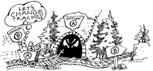 monster in tunnel